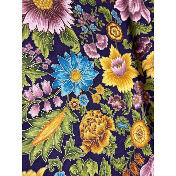 Robert Kaufman Tuscan Wildflower Cotton Fabric Peggy Toole 12" x 44" - Picture 3 of 9